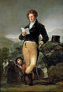 Francisco de Goya Duke de Osuna ( France oil painting artist